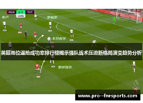 英超高位逼抢成功率排行榜揭示强队战术压迫新格局演变趋势分析